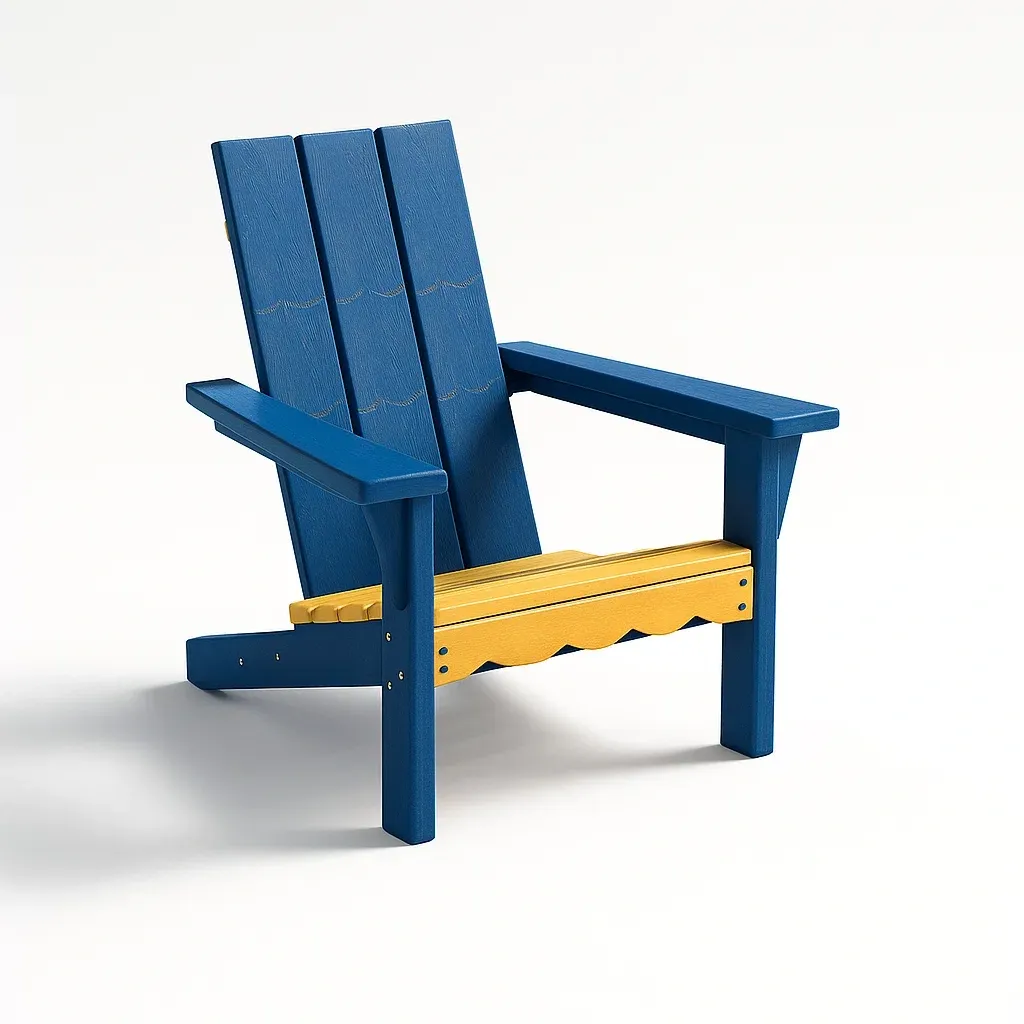 Sedia Adirondack in legno per esterni-granddecora