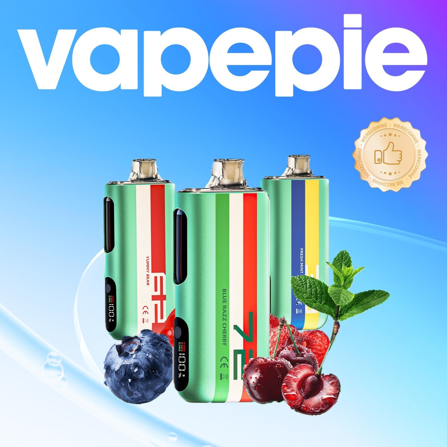 Lengyel zászlós kiadás – Yummy Bear íz– Vapepie 40 000 slukk