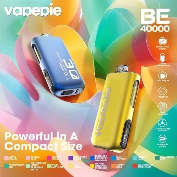 VAPEPIE Max 40000 PUFFS – Minden ízben