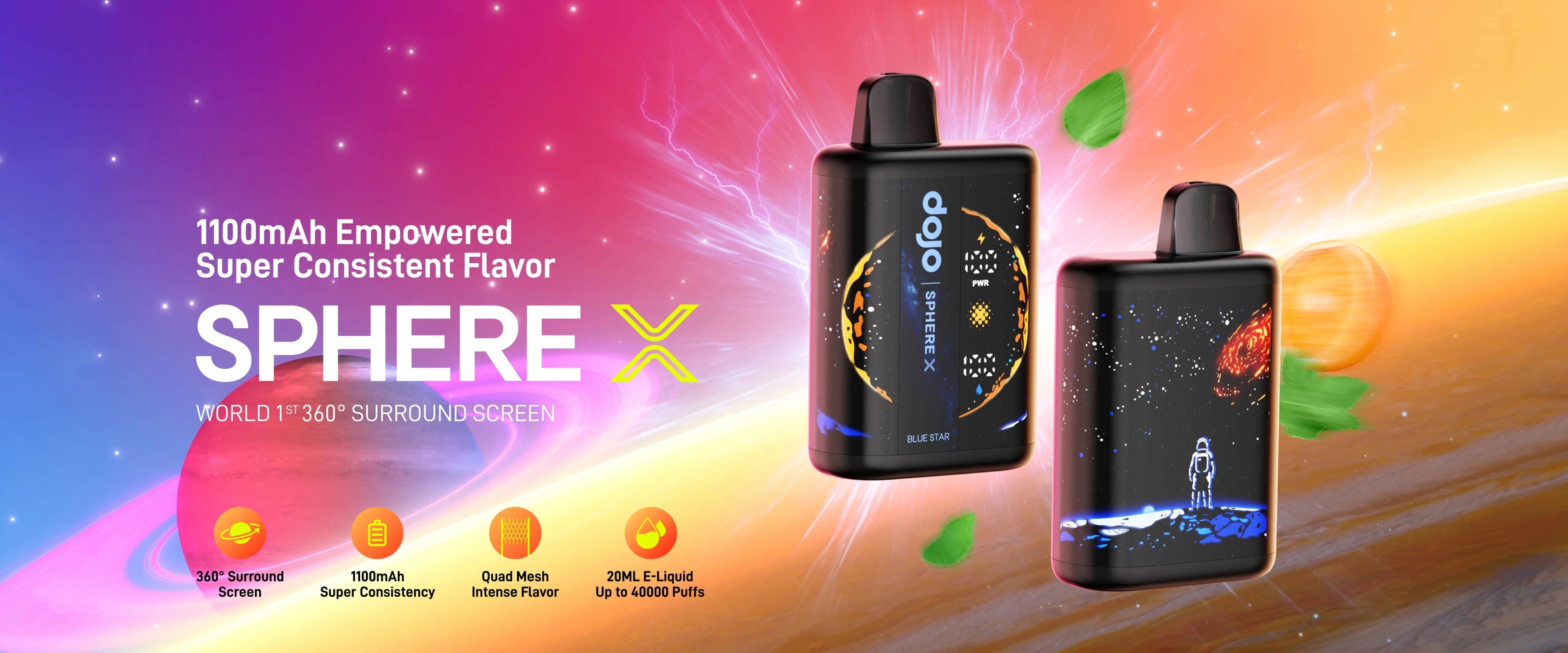 ⚡Villámakció –Dojo Sphere X 40000 Puffs