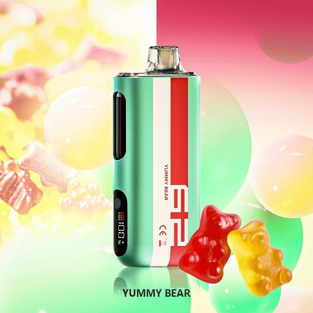 Lengyel zászlós kiadás – Yummy Bear íz– Vapepie 40 000 slukk