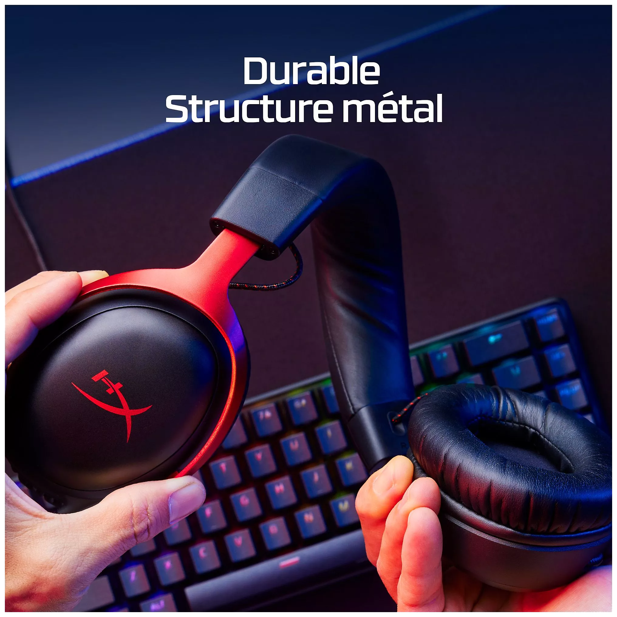 Casque gamer HYPERX Cloud III BLK-ED GAM HS