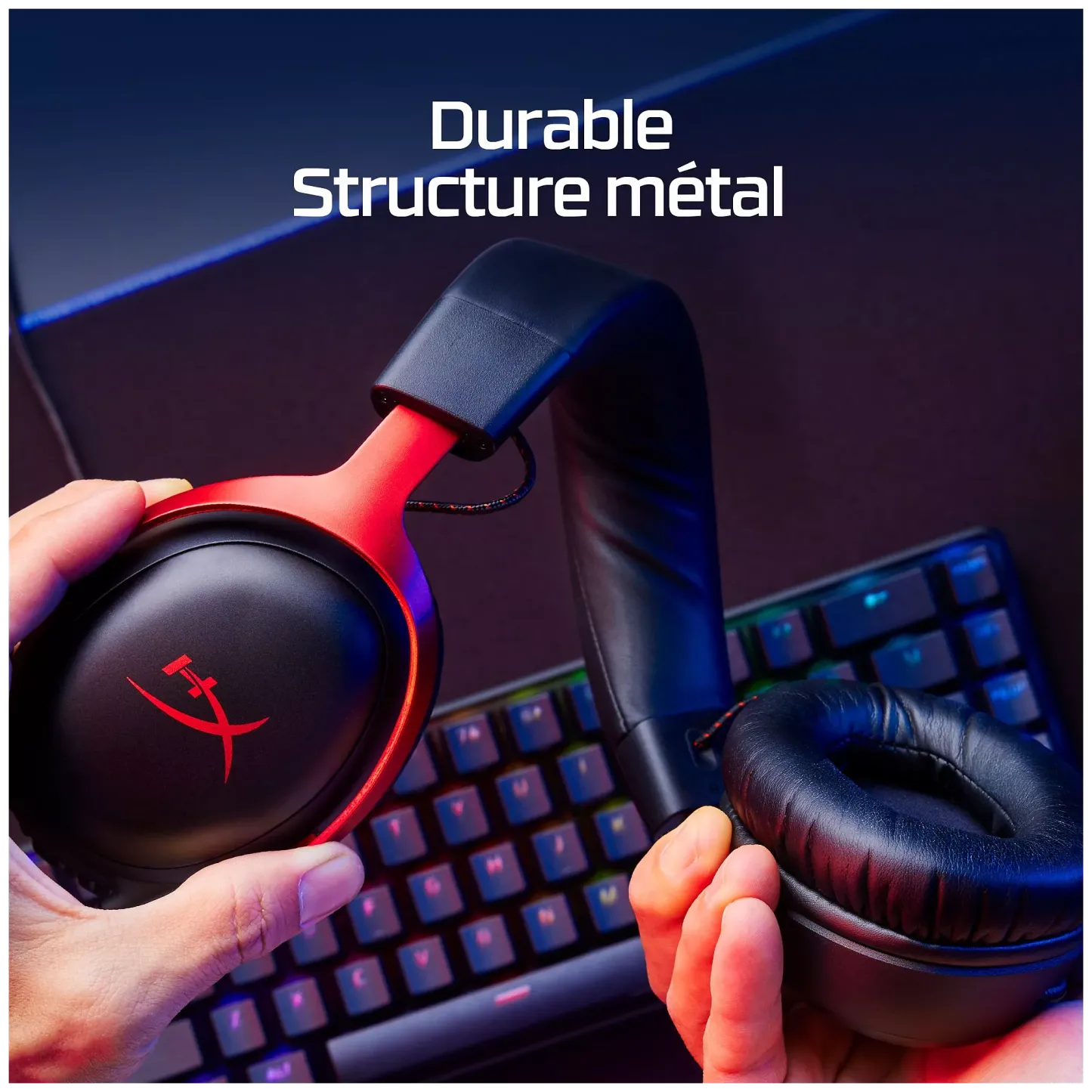 Casque gamer HYPERX Cloud III BLK-ED GAM HS