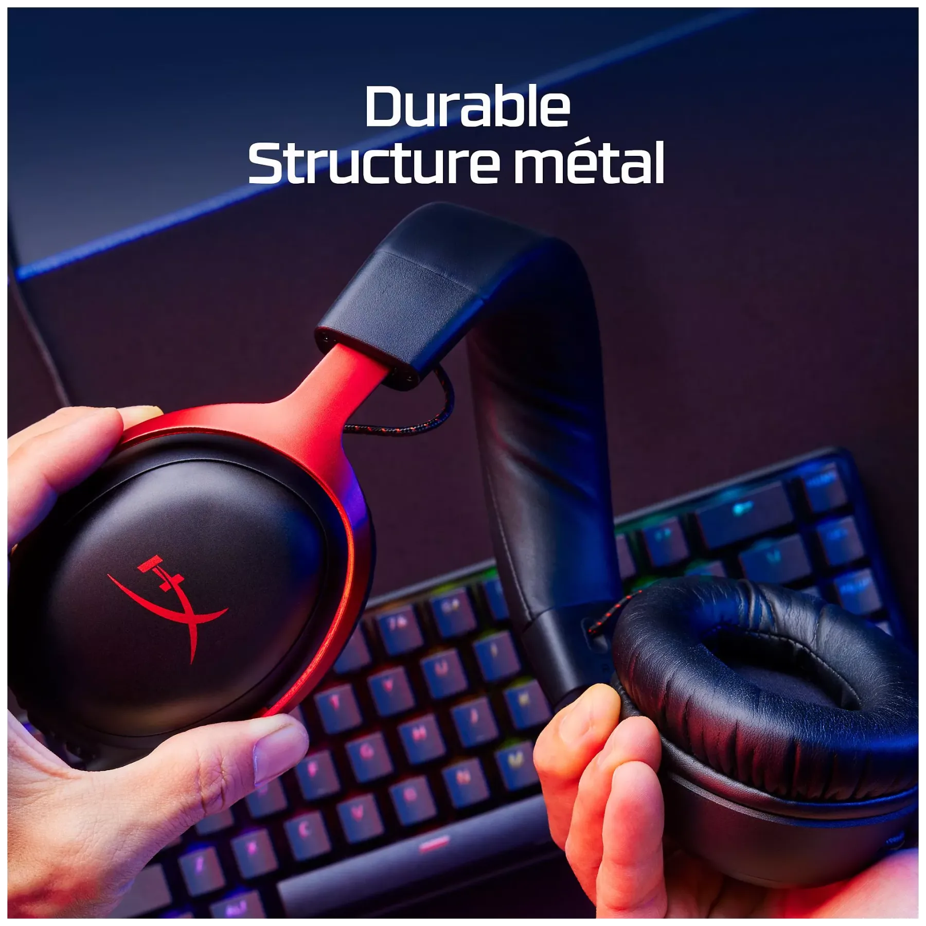 Casque gamer HYPERX Cloud III BLK-ED GAM HS