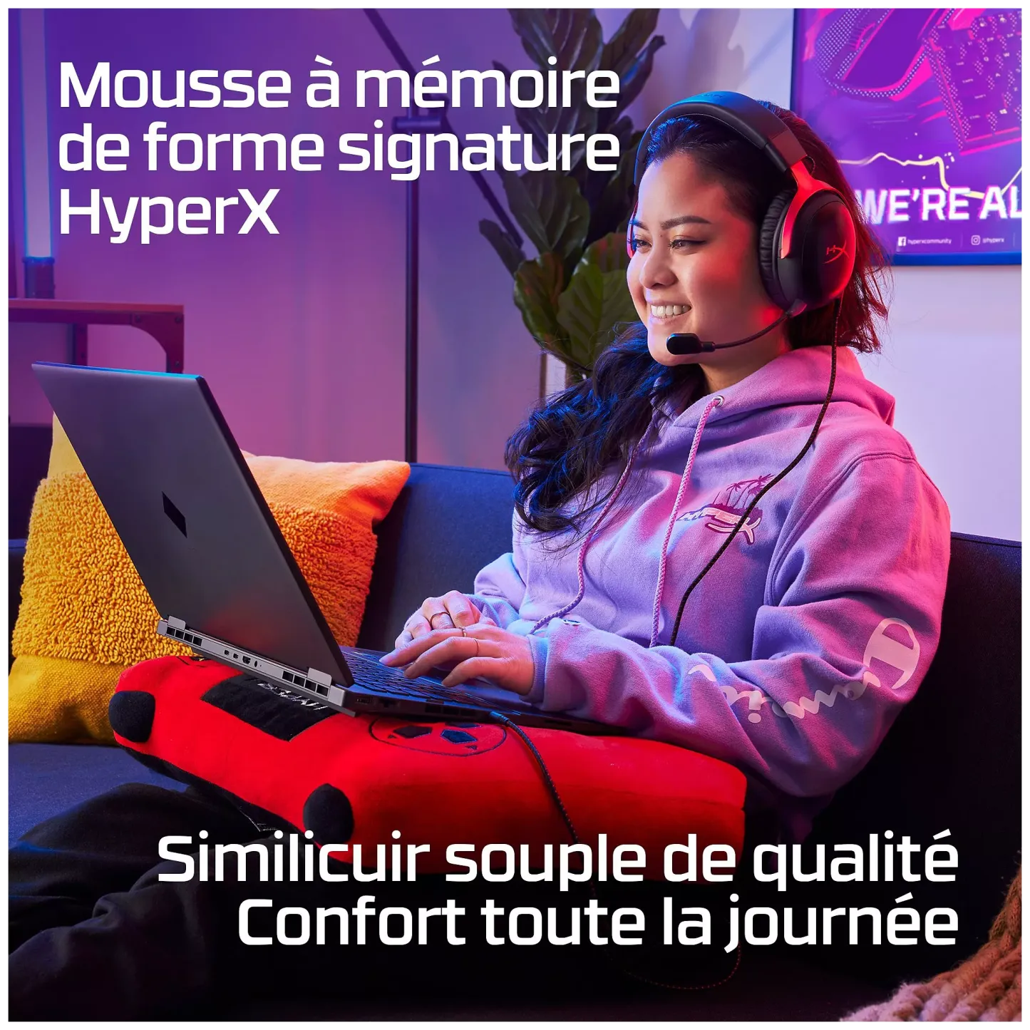 Casque gamer HYPERX Cloud III BLK-ED GAM HS
