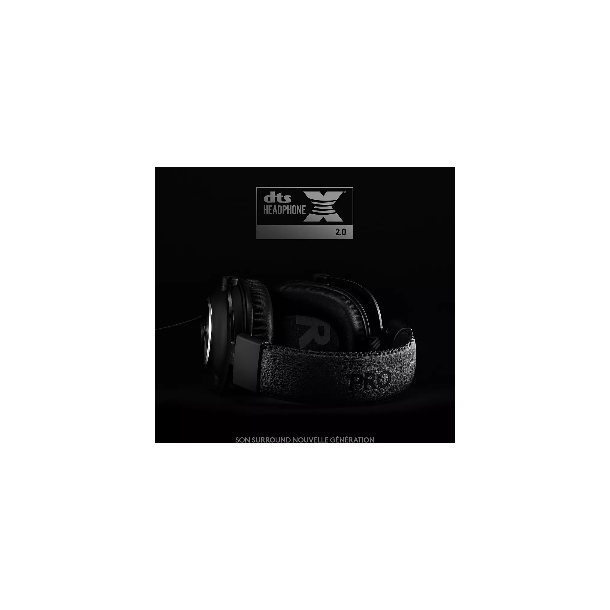 Casque gamer LOGITECH G PRO X GAMING Casque + Support