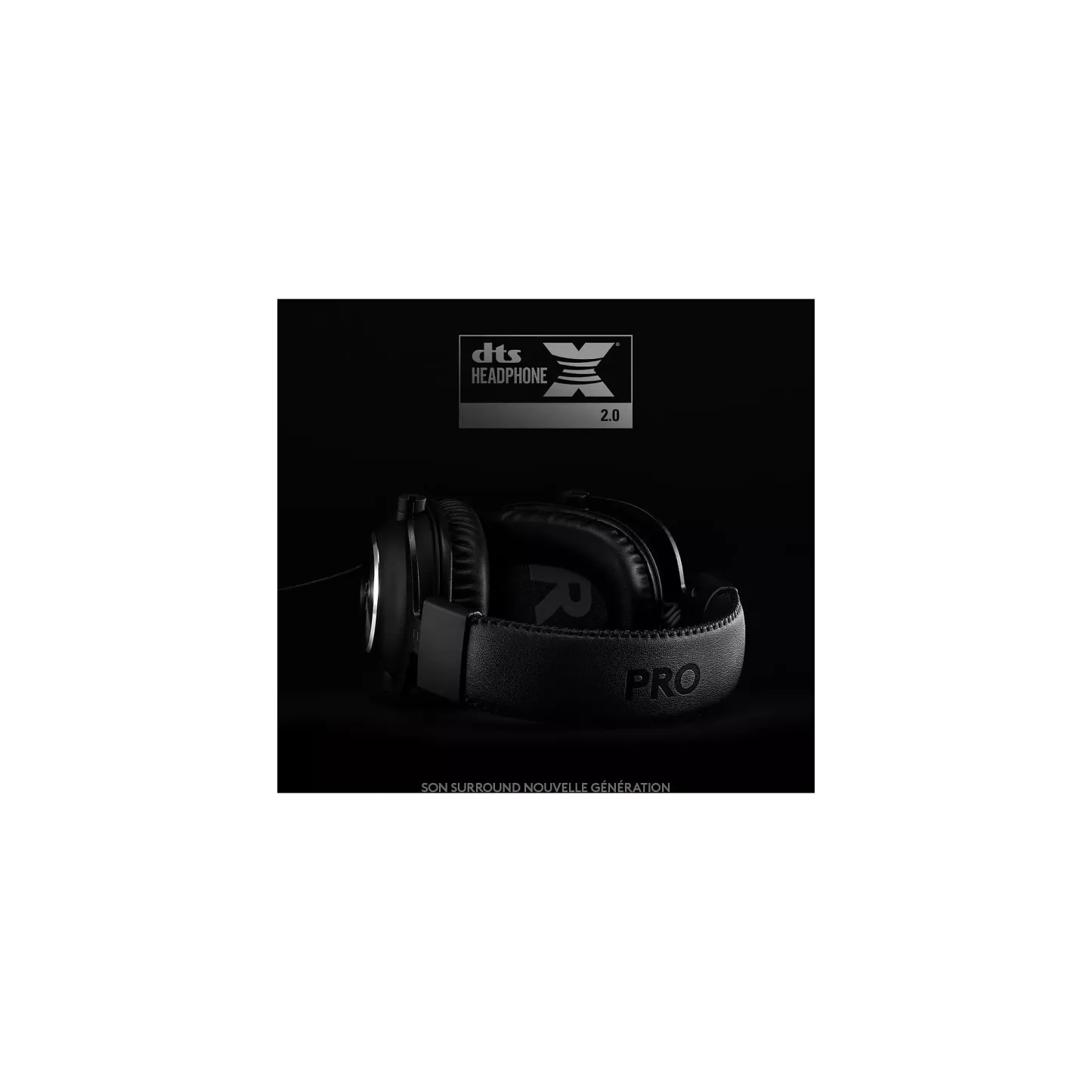 Casque gamer LOGITECH G PRO X GAMING Casque + Support