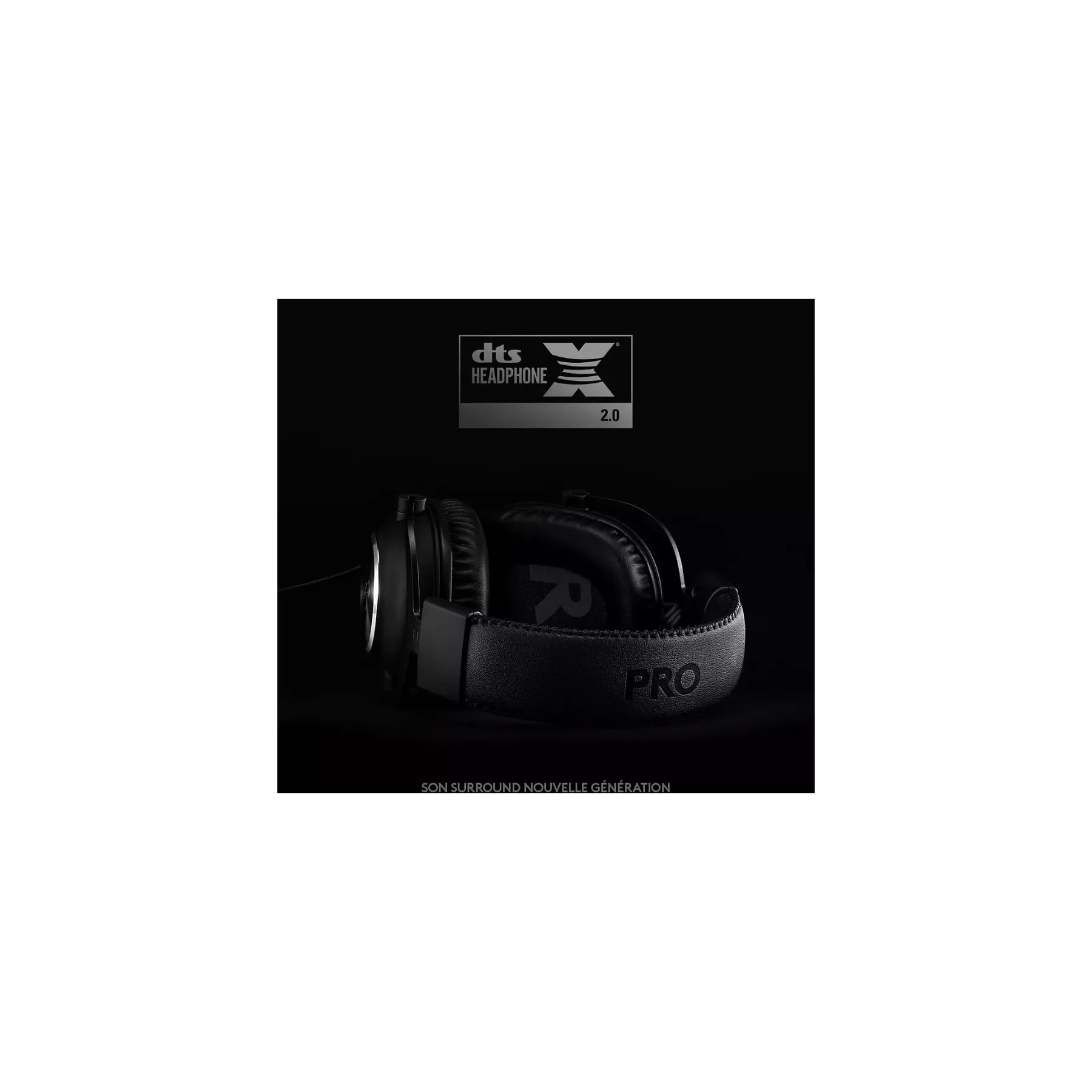 Casque gamer LOGITECH G PRO X GAMING Casque + Support