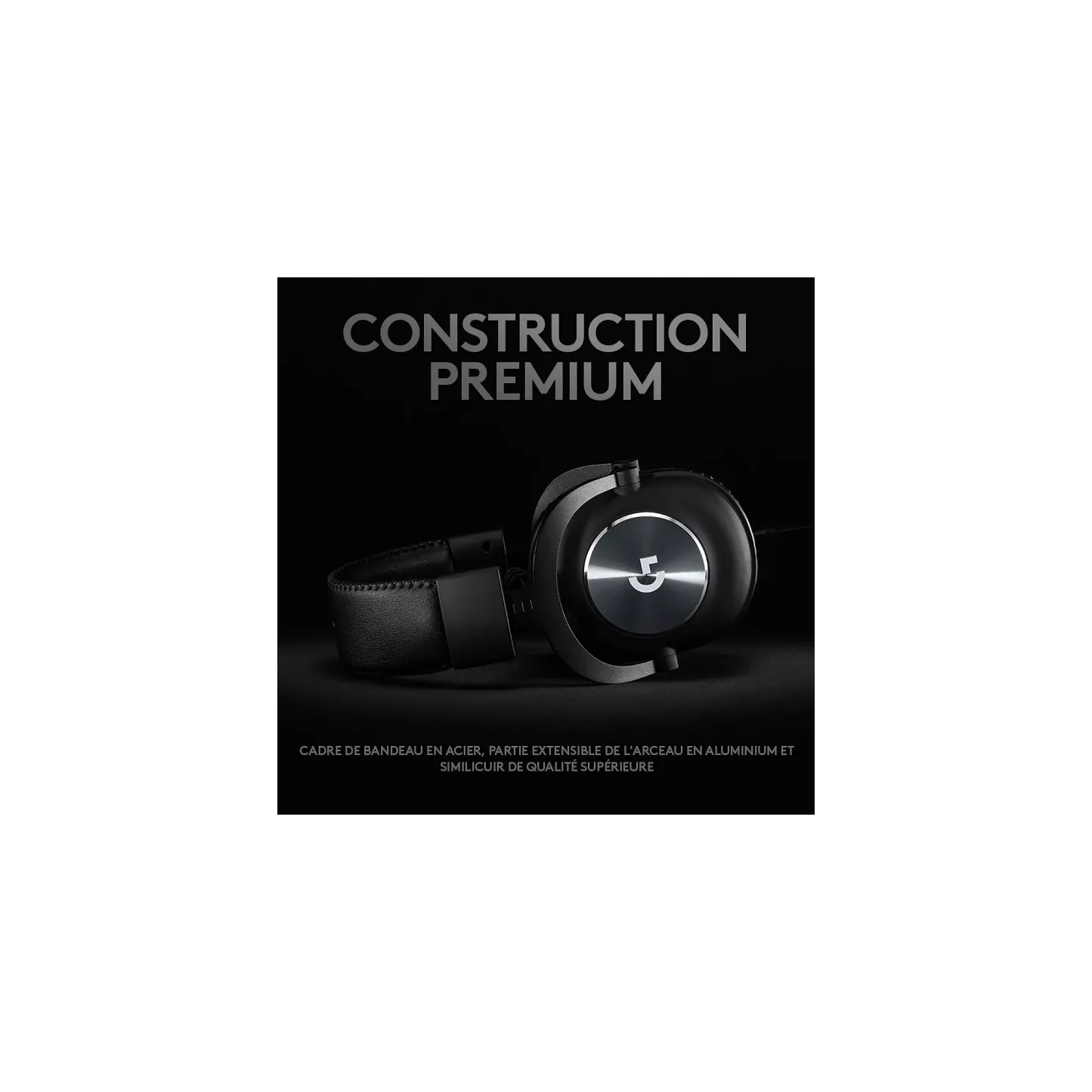 Casque gamer LOGITECH G PRO X GAMING Casque + Support