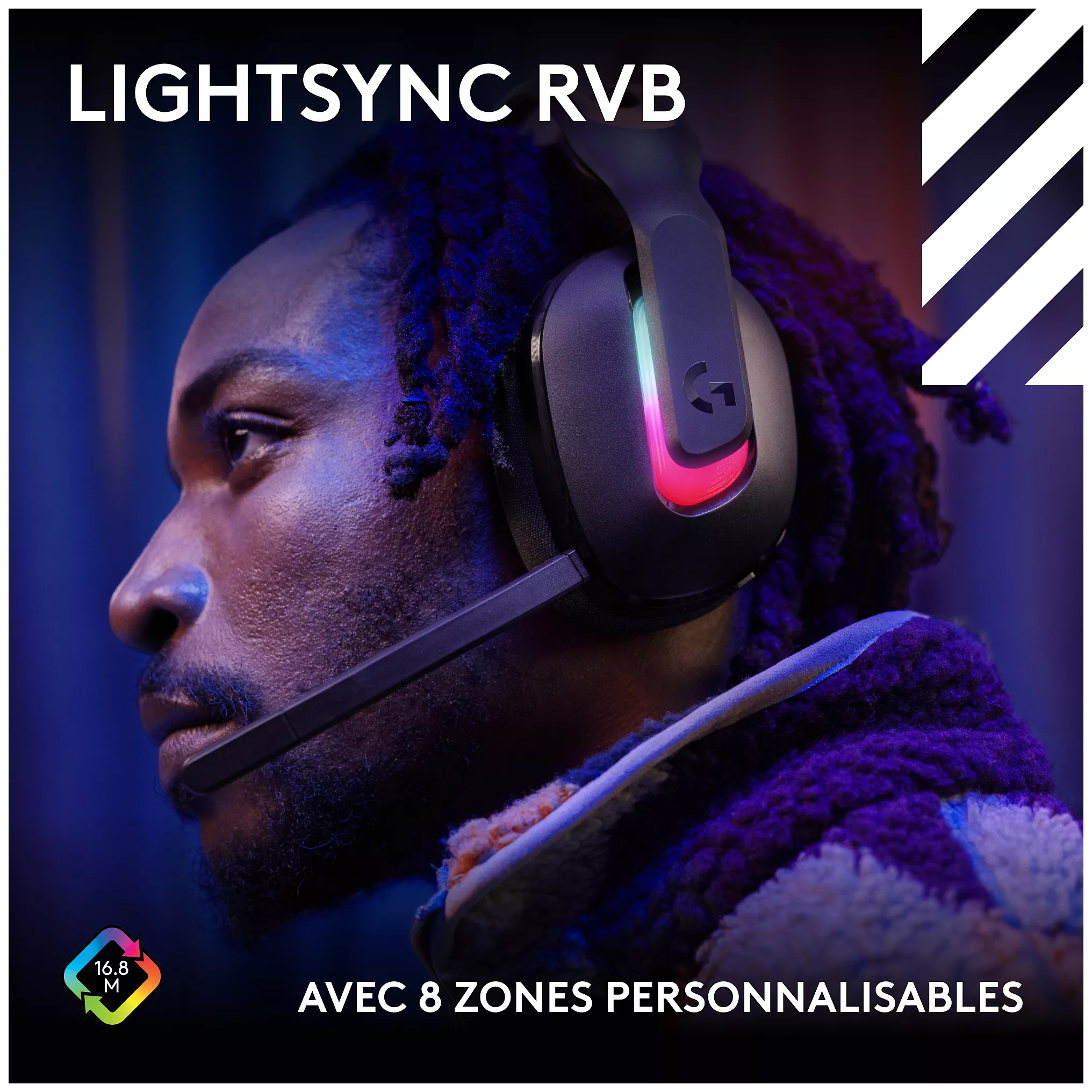 Casque gamer LOGITECH A20X Noir + base