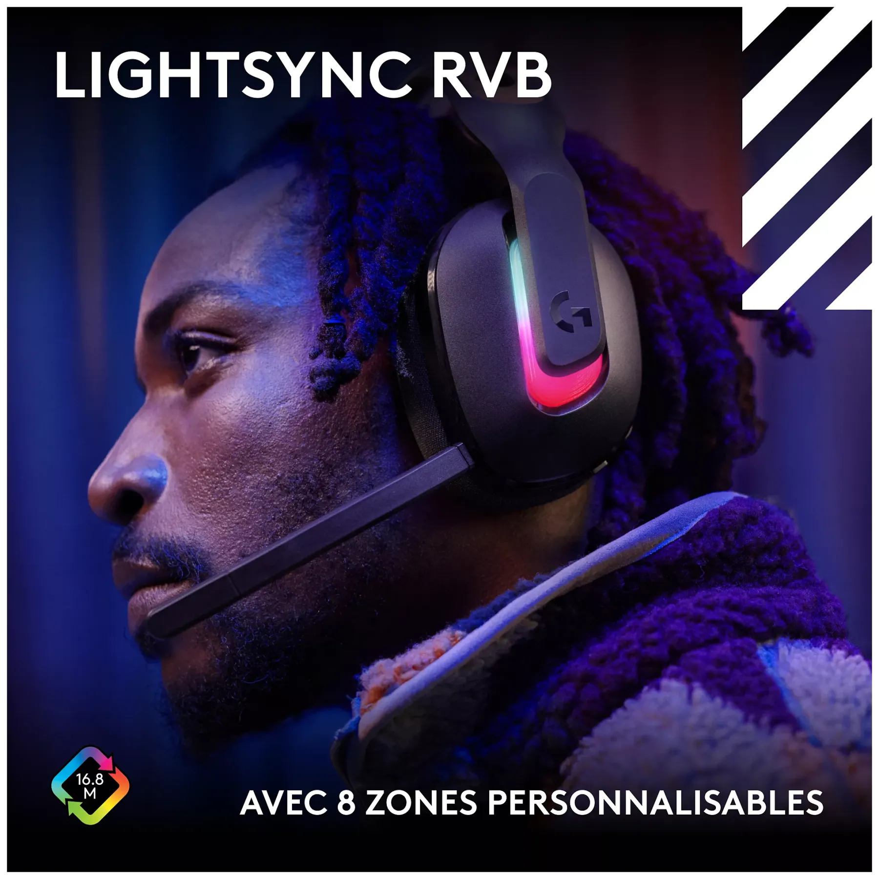 Casque gamer LOGITECH A20X Noir + base