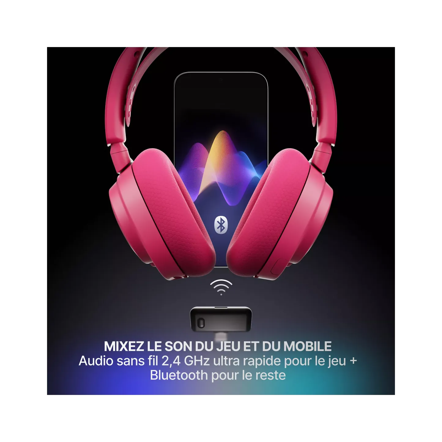 Casque gamer STEELSERIES Arctis Nova 7 Gen 2 Magenta