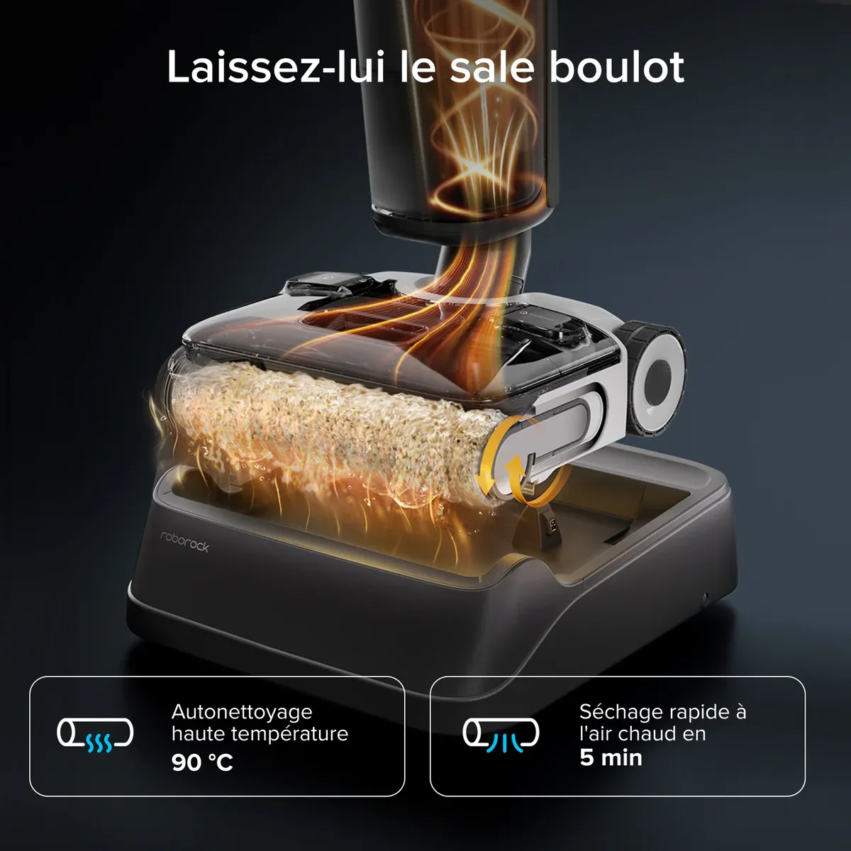 Roborock F25 XT & F25 ALT aspirateur laveur sans fil sec et humide