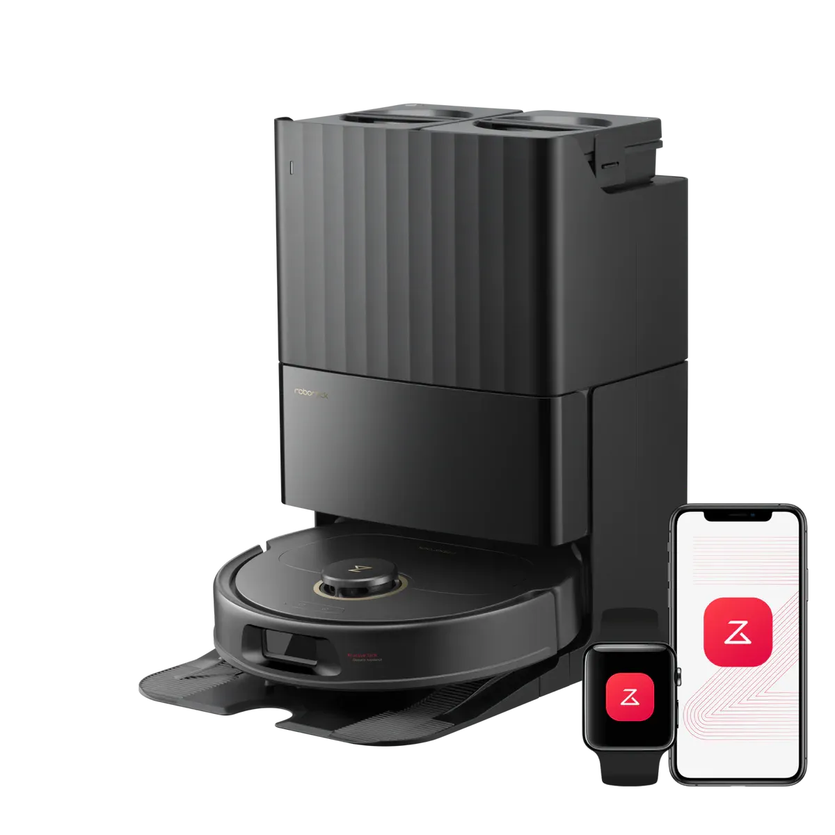 Roborock Qrevo S5V ( Qrevo Pro amélioré ) robot aspirateur laveur avec station d’accueil multifonctionnelle