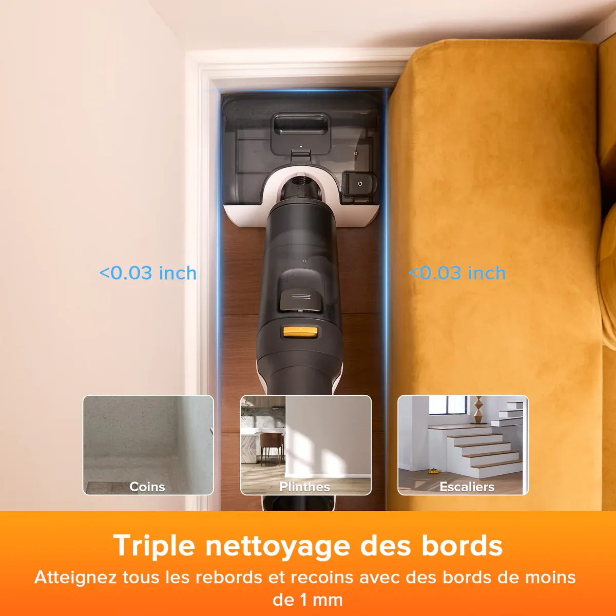 Roborock F25 BX & F25 LT aspirateur laveur sans fil sec et humide