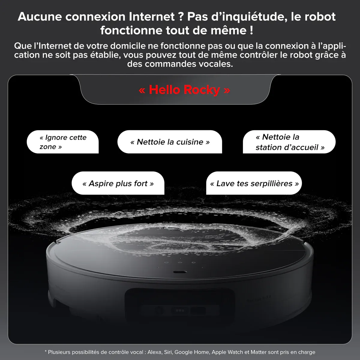 Roborock Saros 10 ( S8 MaxV Ultra amélioré ) robot aspirateur laveur avec station d’accueil multifonctionnelle