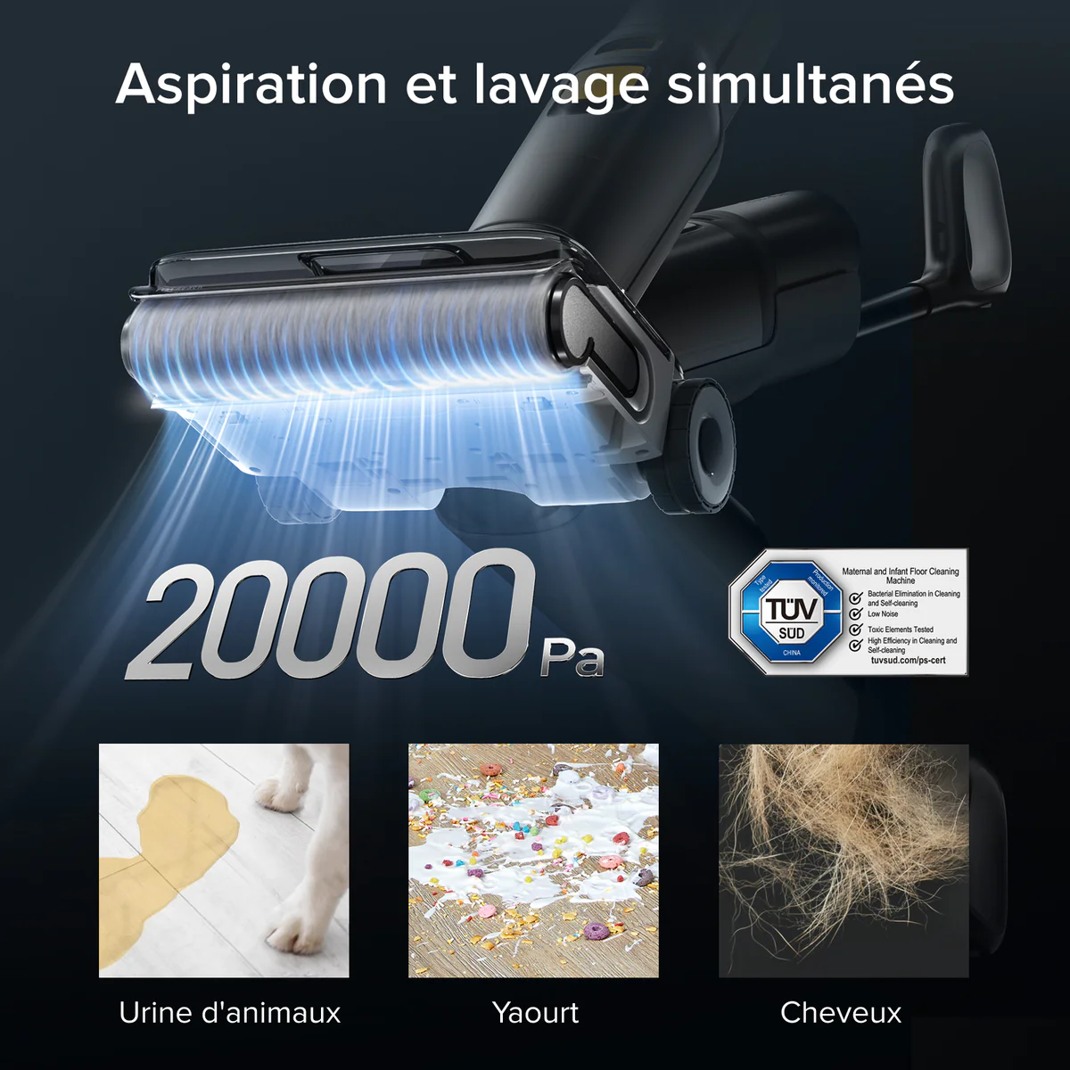 Roborock F25 XT & F25 ALT aspirateur laveur sans fil sec et humide