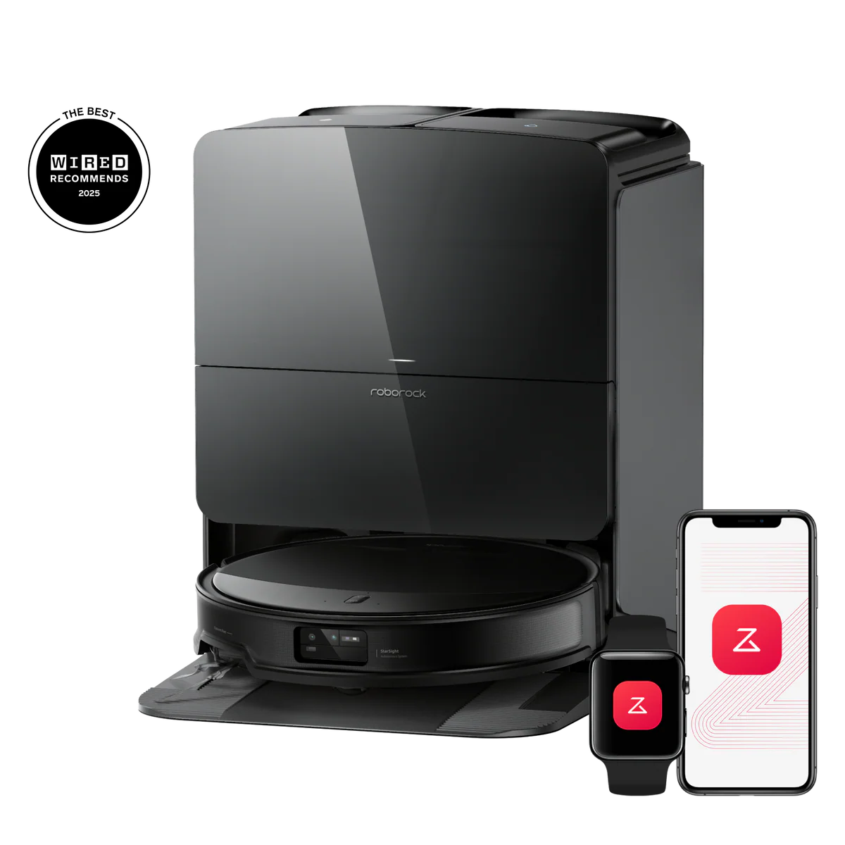 Roborock Saros 10R robot aspirateur laveur avec station d’accueil multifonctionnelle 4.0