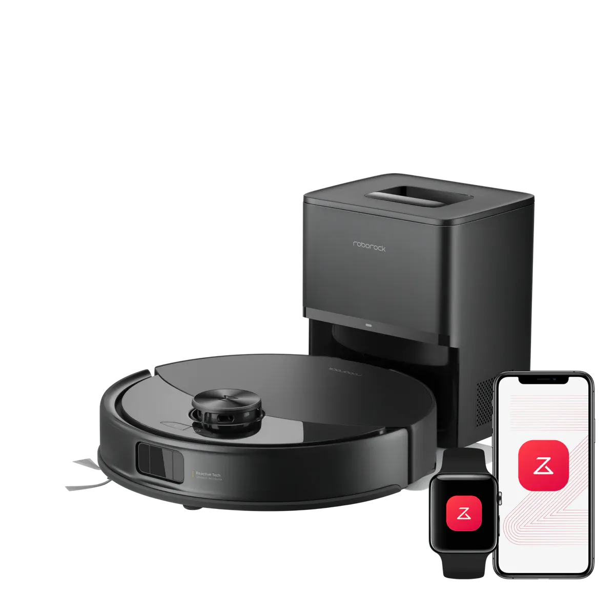 Roborock Q10 S5+ robot aspirateur laveur de VibraRise 2.0 avec avec station de vidage automatique