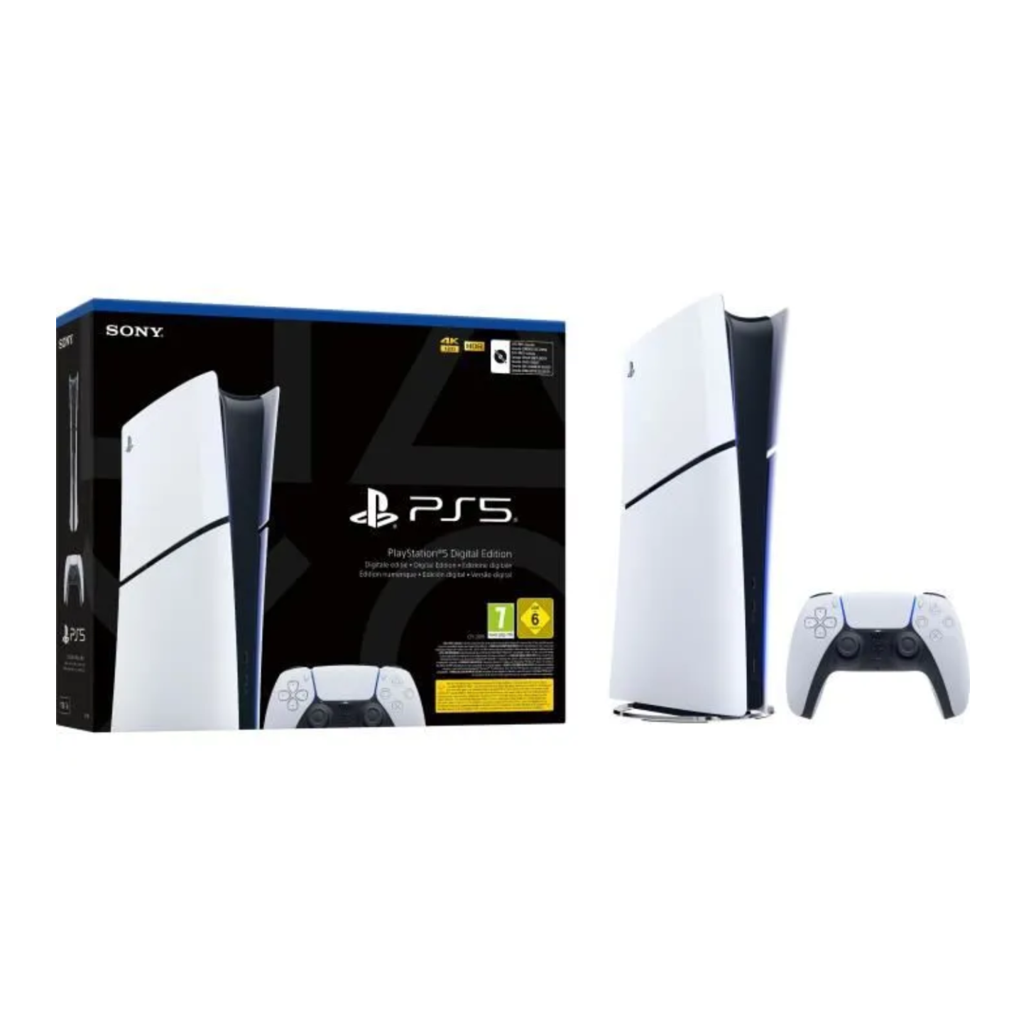 Console PS5 – Edition Digitale (Modèle Slim)
