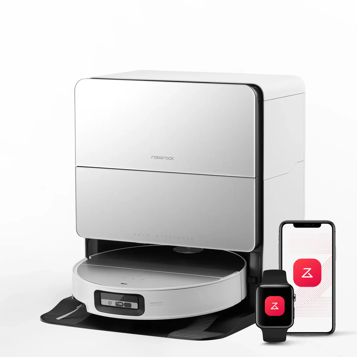 Roborock Saros 10 ( S8 MaxV Ultra amélioré ) robot aspirateur laveur avec station d’accueil multifonctionnelle