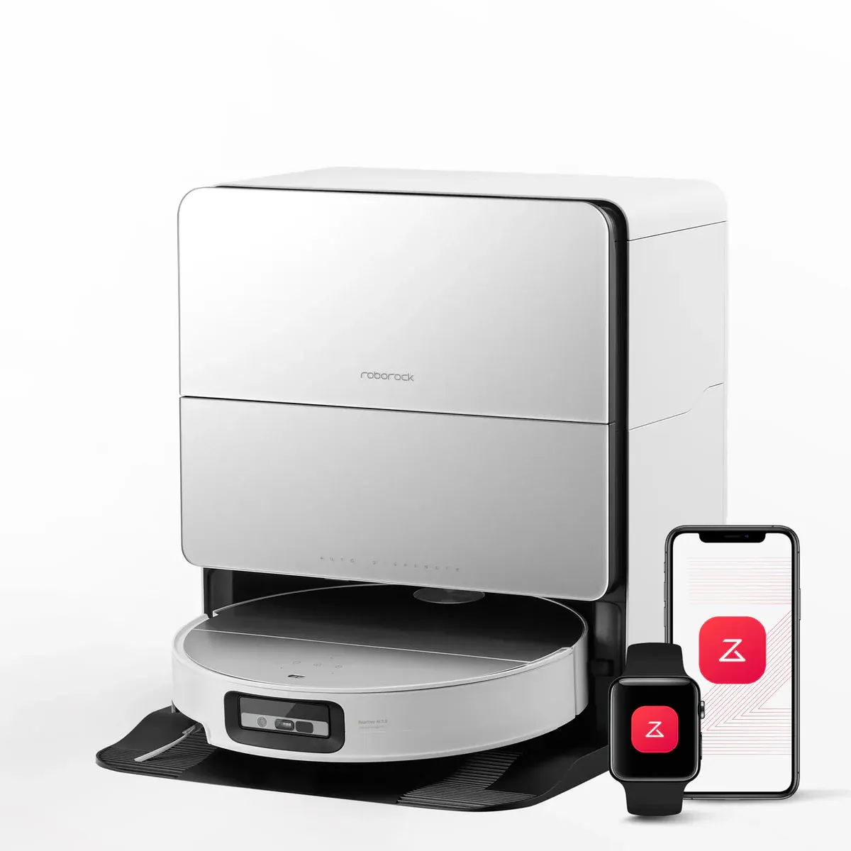 Roborock Saros 10 ( S8 MaxV Ultra amélioré ) robot aspirateur laveur avec station d’accueil multifonctionnelle