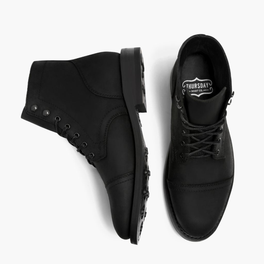 Men | Captain | Black Matte