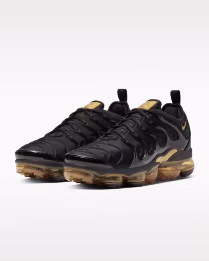 Nike Air VaporMax Plus Black/Metallic Gold