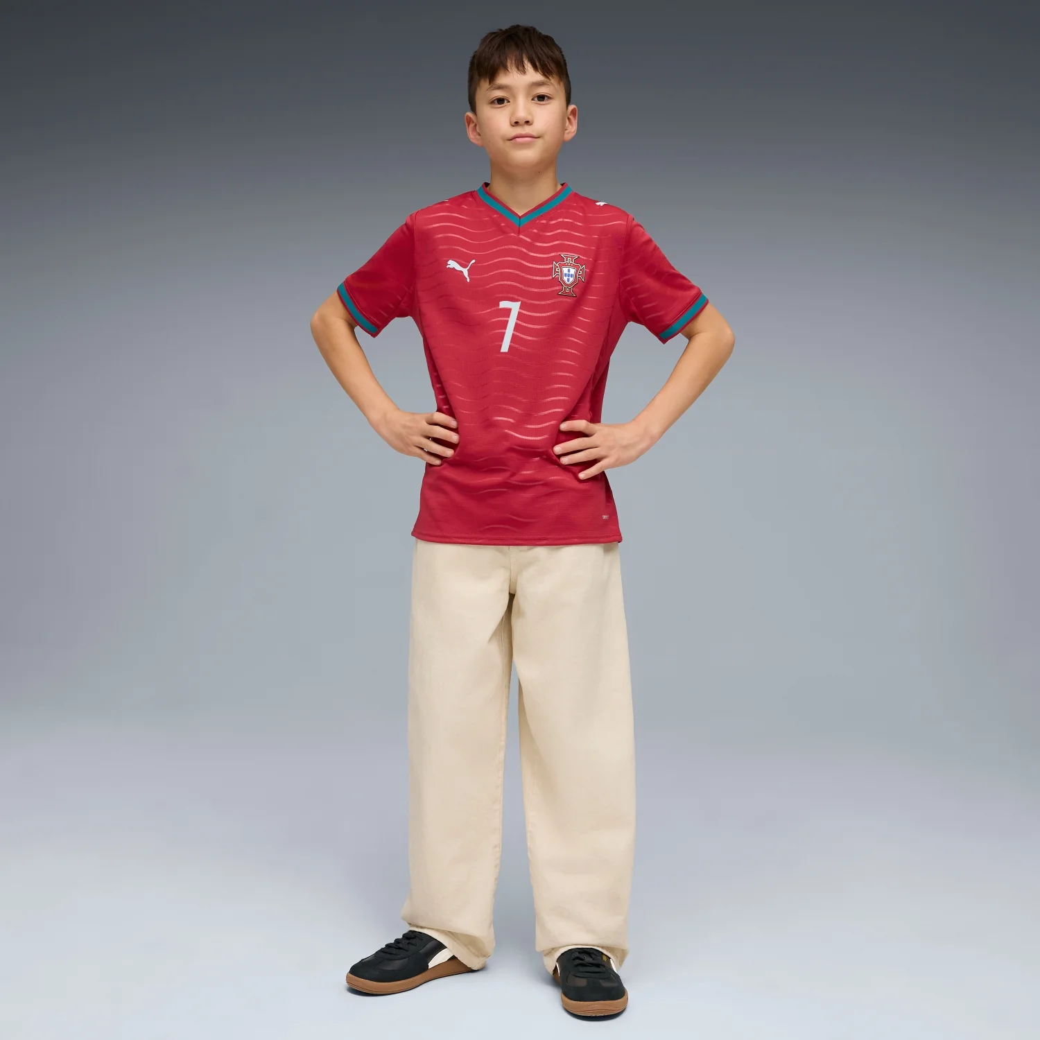 Portugal 2026 Home Ronaldo 7 Jersey - Youth