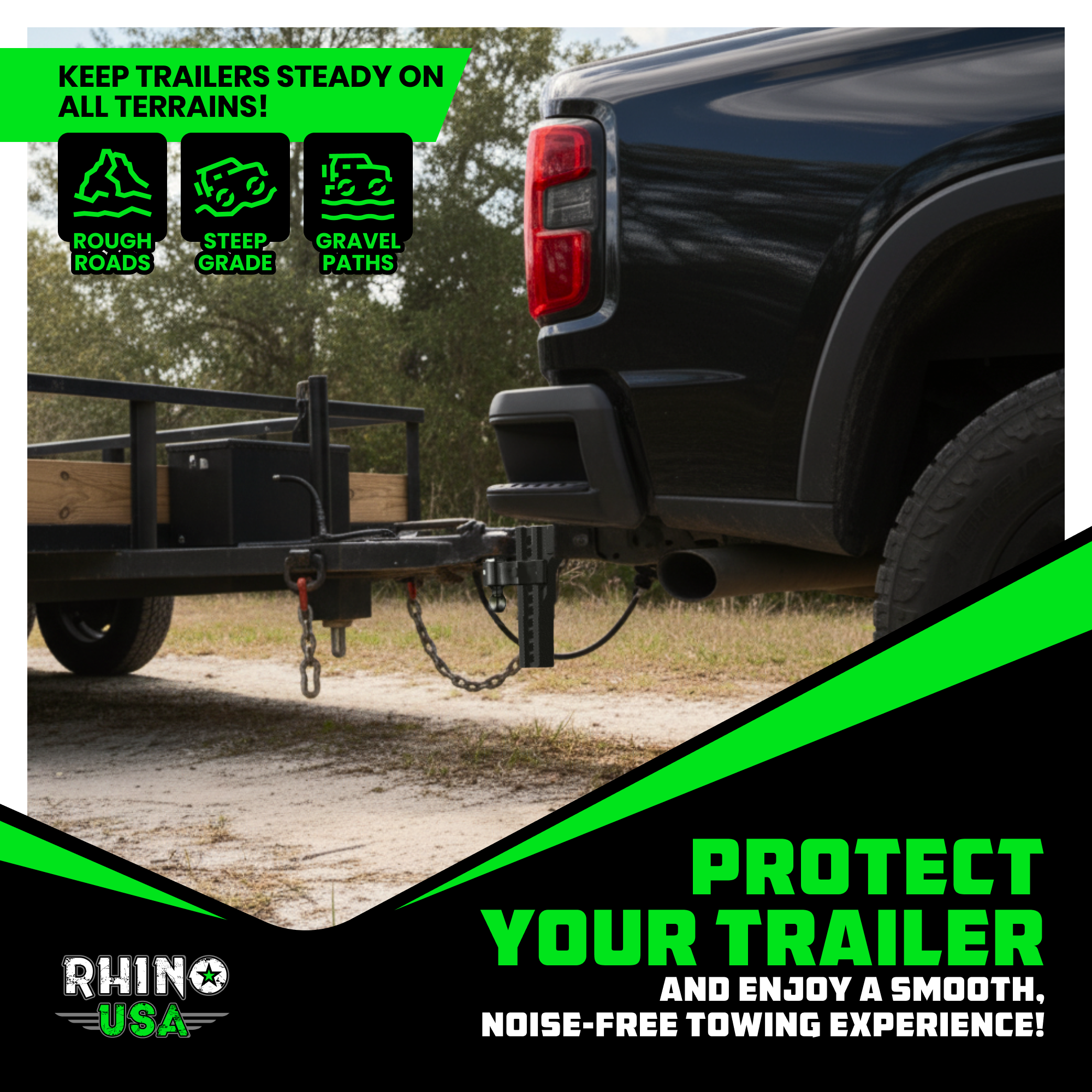 Adjustable Drop Hitch (2" Receivers)