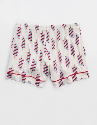 Aerie Real Soft® Pajama Boxer - Rome Blue