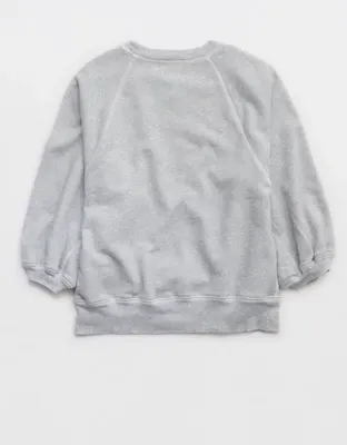 Aerie Femme Sweatshirt - Medium Heather Gray