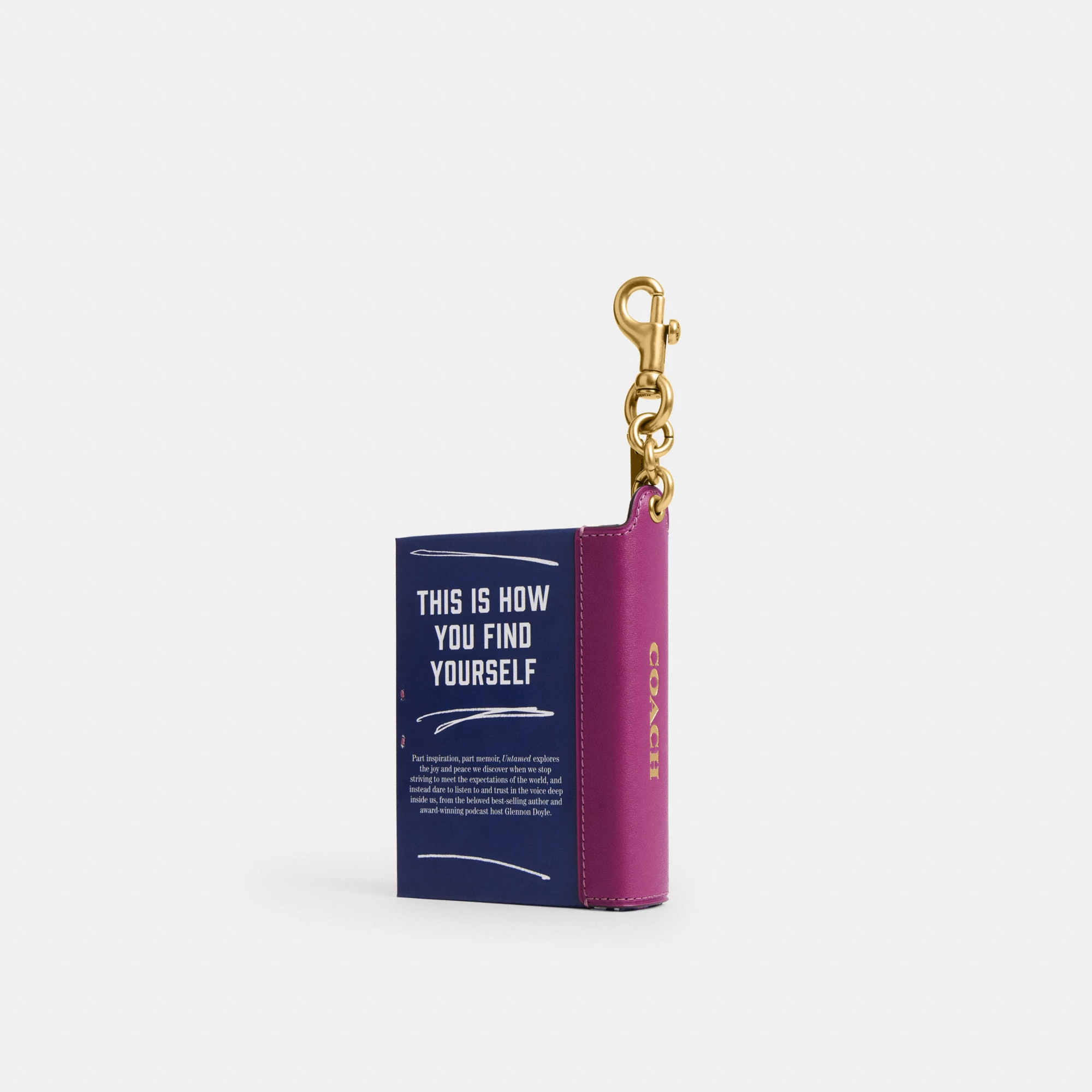 Untamed By Glennon Doyle Book Bag Charm - B4L38 - view 4