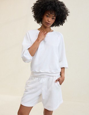 Aerie Femme Sweatshirt - White