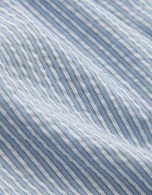 Aerie Seersucker Nightie - Monaco Blue