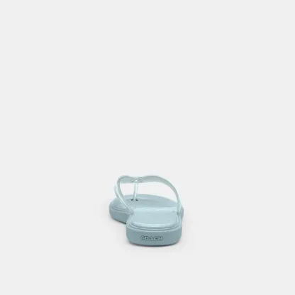 COACH®,Jelly Flip Flop In Signature,,Alternate View