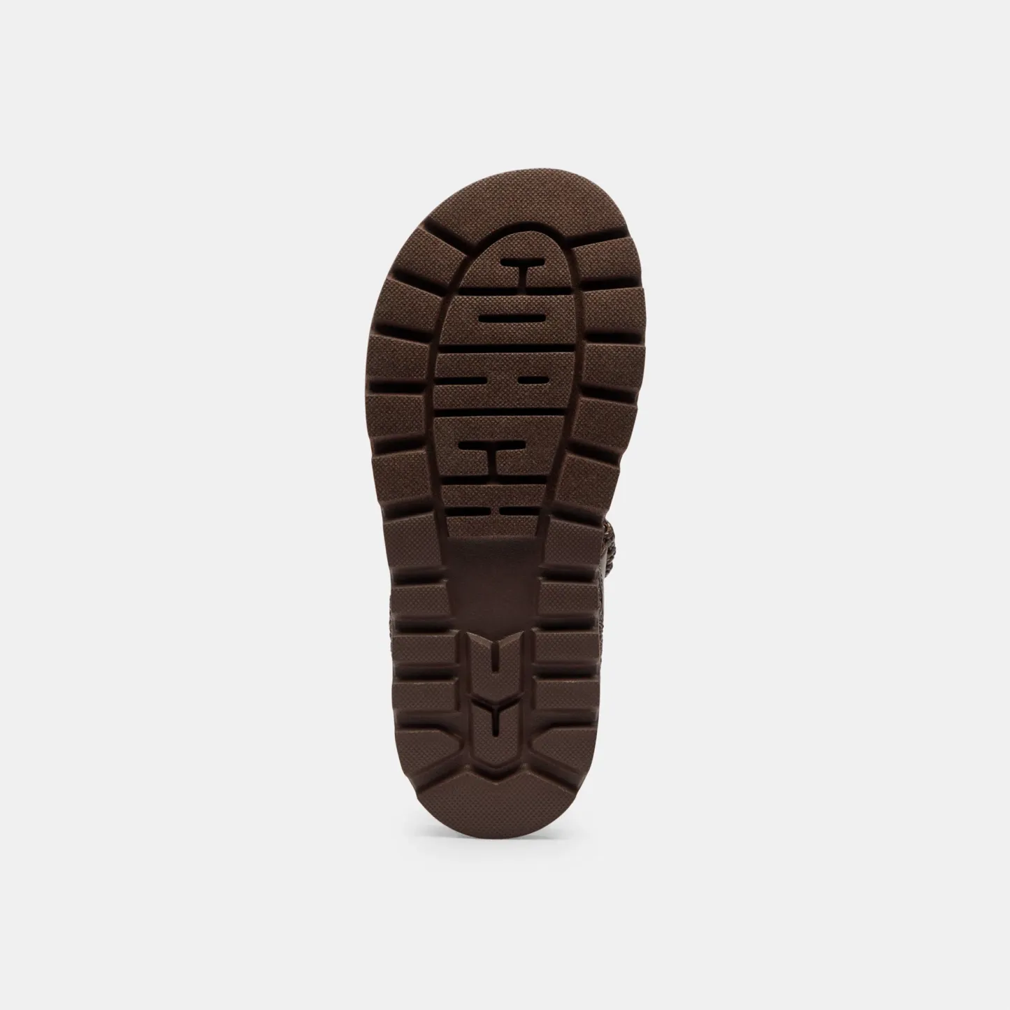 COACH®,Brynn Raffia Sandal,,Outsole View