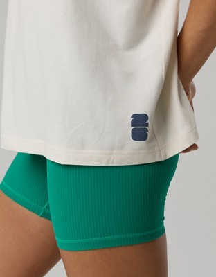 FWC26™ OFFLINE By Aerie Let's Stretch Oversized T-Shirt - Lemon Paper