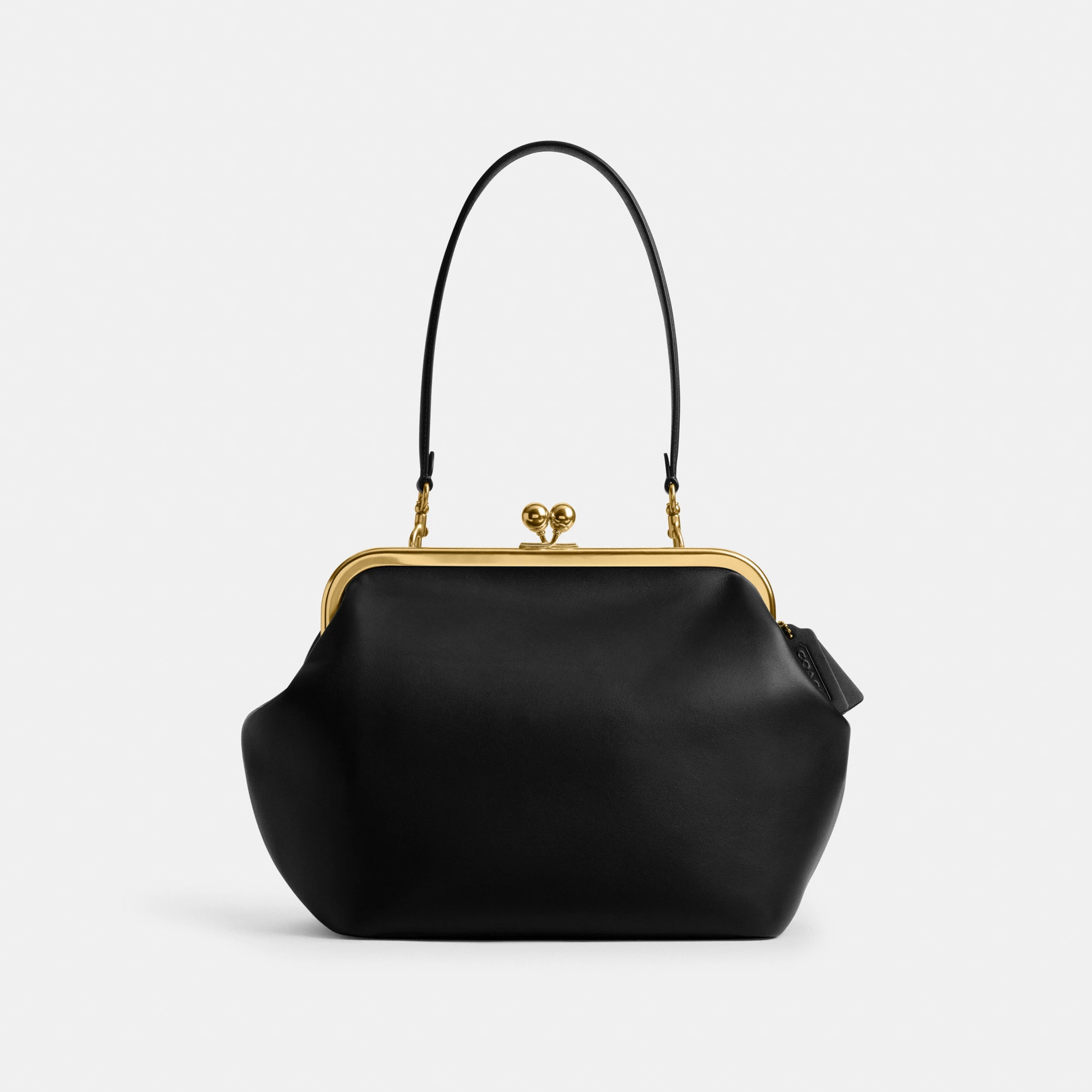 COACH®,Kisslock Frame Bag 27,,Front View