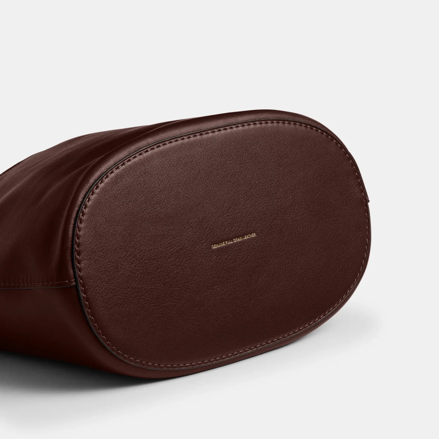 COACH®,Bleecker Bucket Bag,Leather,Bucket,Adjustable,Gold Metal,Casual,Brown,Outsole View