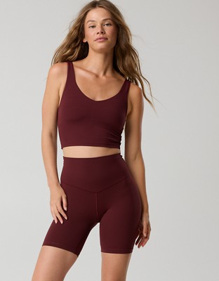OFFLINE By Aerie Real Me XTRA High Waisted 7" Bike Short - Royal Berry