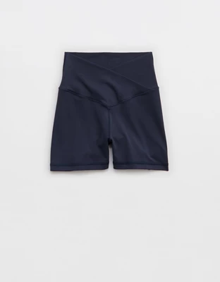 OFFLINE By Aerie Real Me Crossover 3" Bike Short - Steel Blue