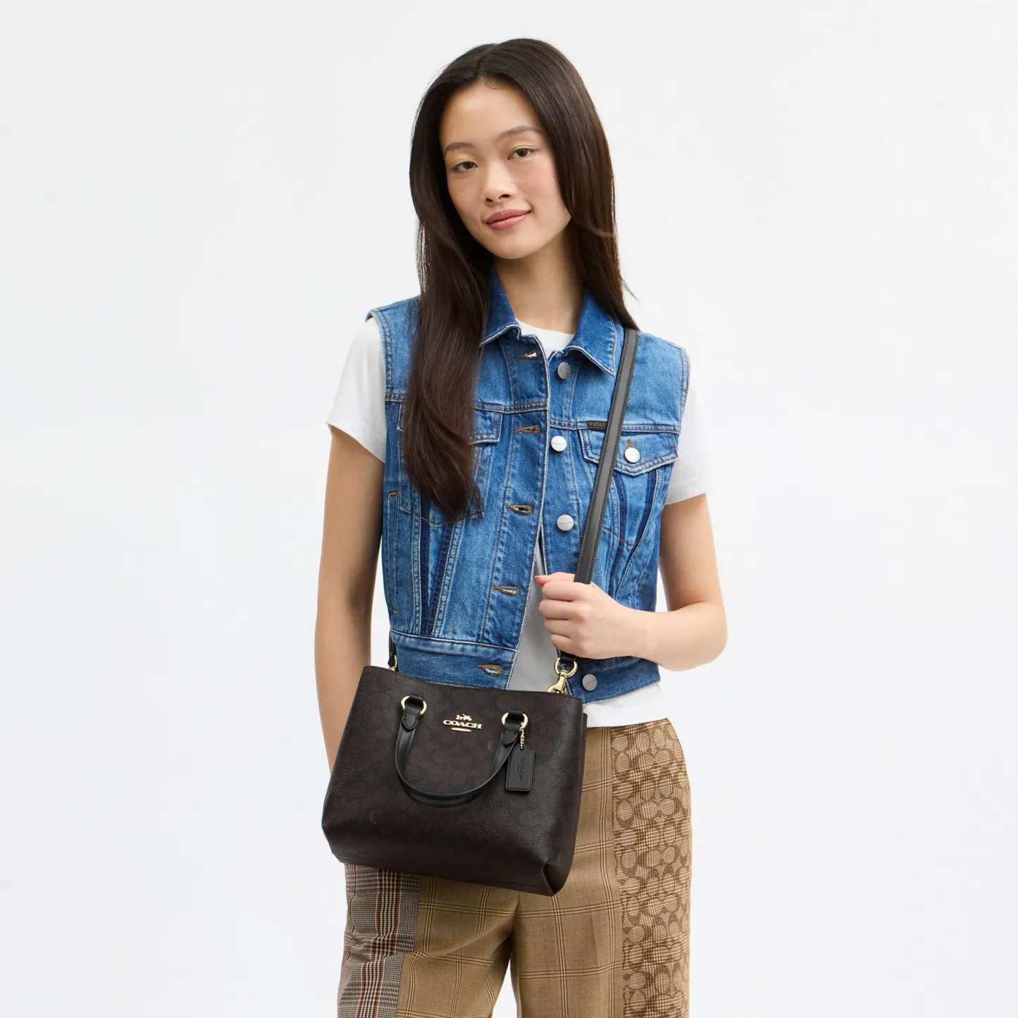 COACH®,Station Carryall Bag In Signature Canvas,