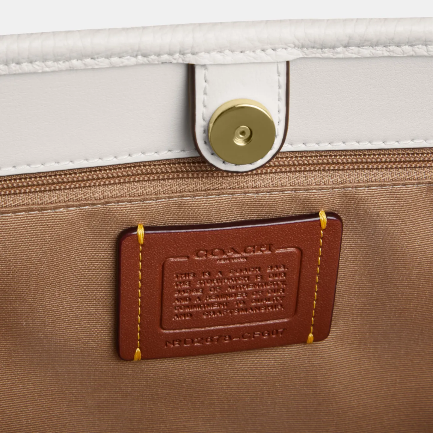 COACH®,Medium City Tote Bag With Cherry Print,,Closer View