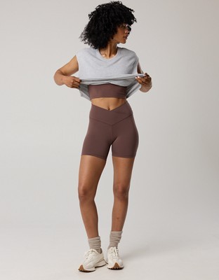 OFFLINE By Aerie Real Me Crossover High Waisted 5" Bike Short - Relic
