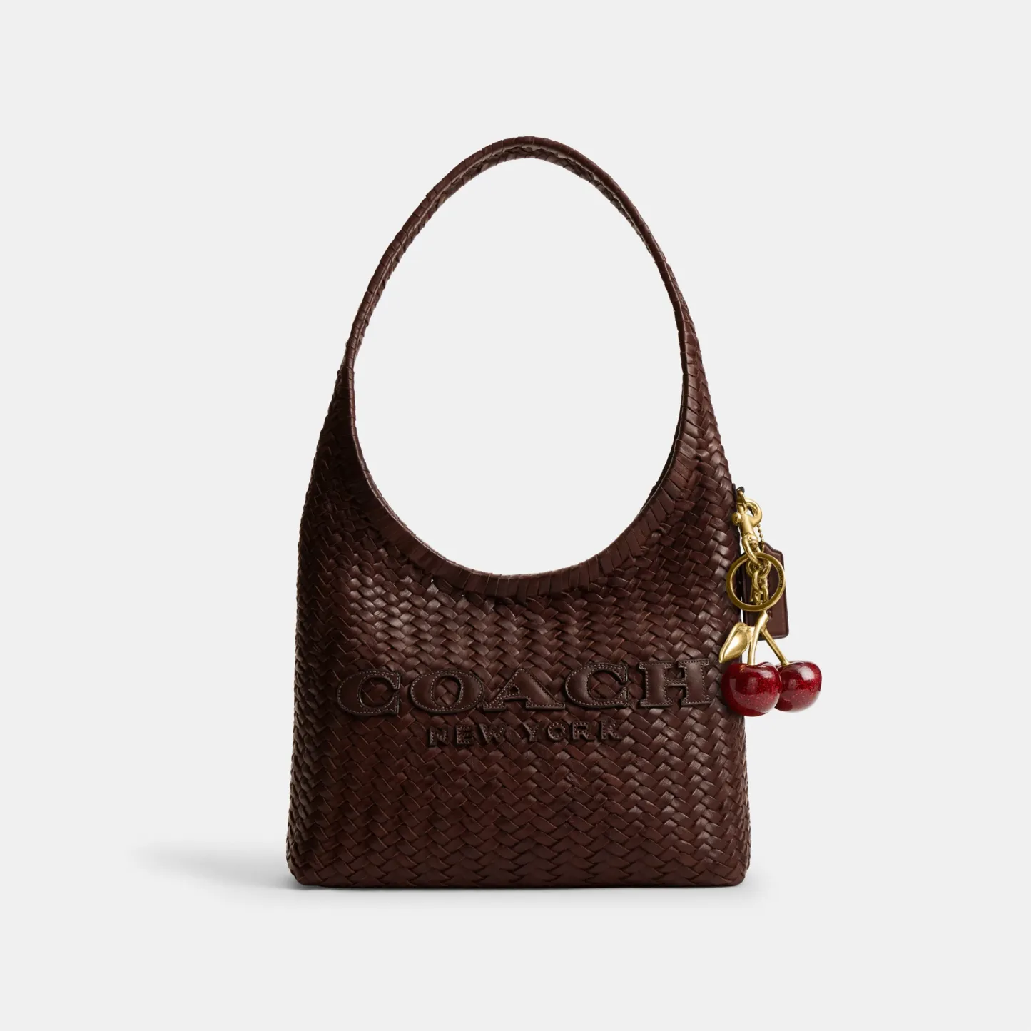 COACH®,Brooklyn Shoulder Bag 28,,Angle View