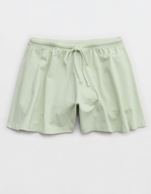 OFFLINE By Aerie OG Cotton Flowy Short - Aloe