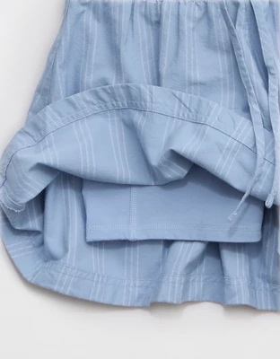 OFFLINE By Aerie Oxford Flowy Short - Monaco Blue