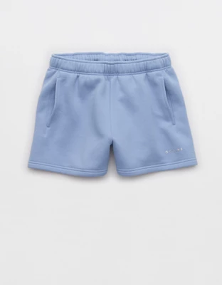 OFFLINE By Aerie 3" Cloud Fleece Short - Monaco Blue