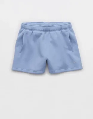 OFFLINE By Aerie 3" Cloud Fleece Short - Monaco Blue